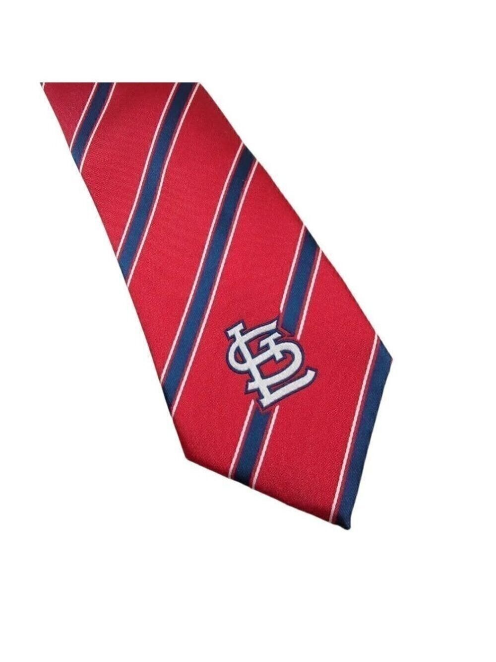 St. Louis Cardinals MLB Baseball Sports Striped Tie